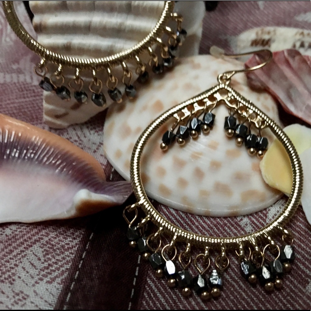Hematite Earrings